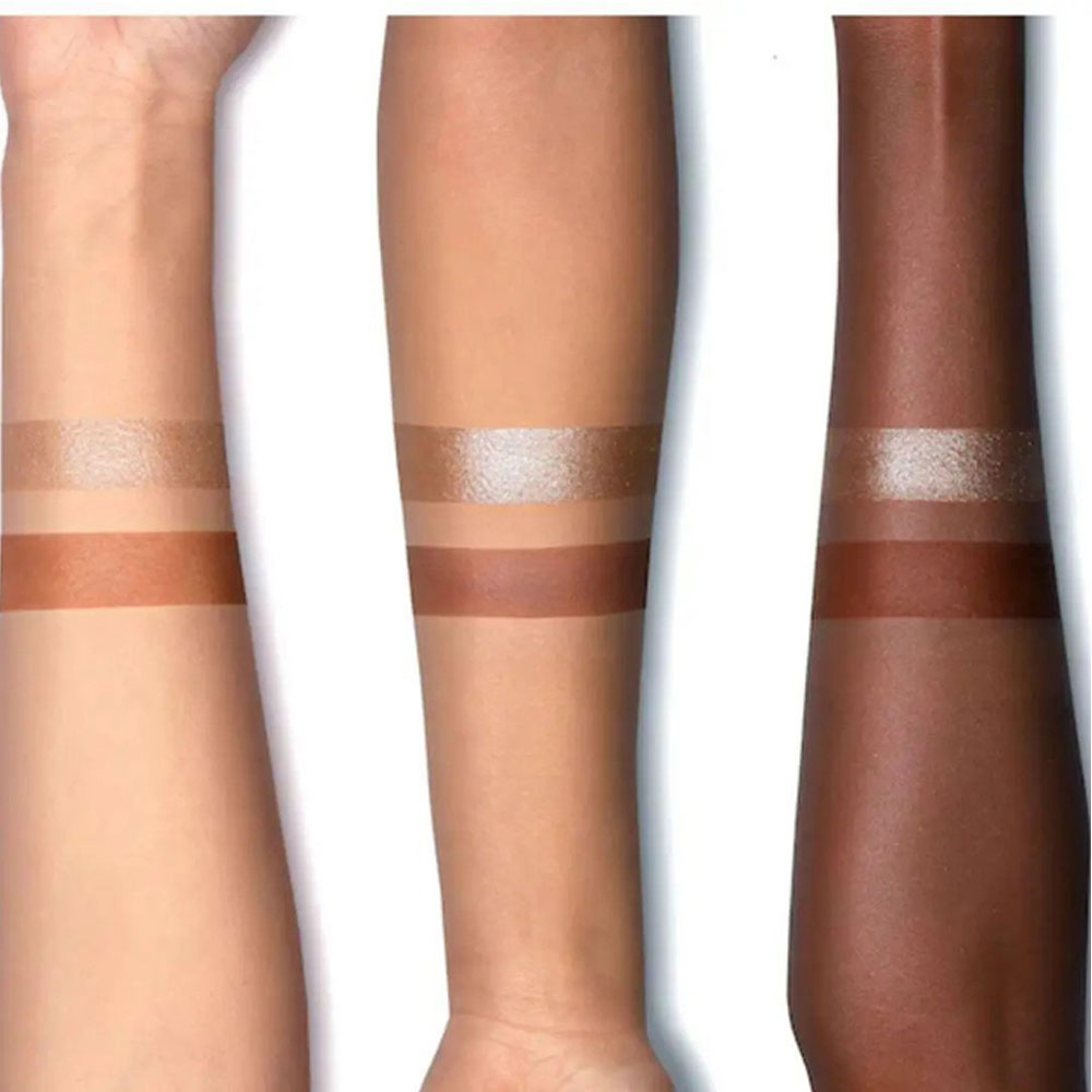 Natasha Denona bronzer and highlighter Alloy Cheek Duo Bronzer & Highlighter Palette,