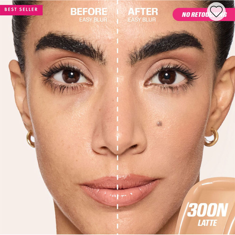 Huda Beauty - Easy Blur Natural Airbrush Foundation - Latte 300N 30ML