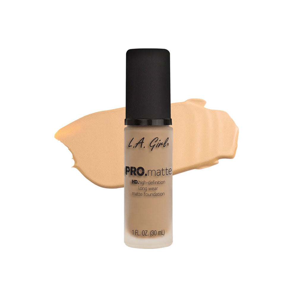 L.A. Girl Pro Matte HD Long Wear Matte Liquid Foundation, 30ml,