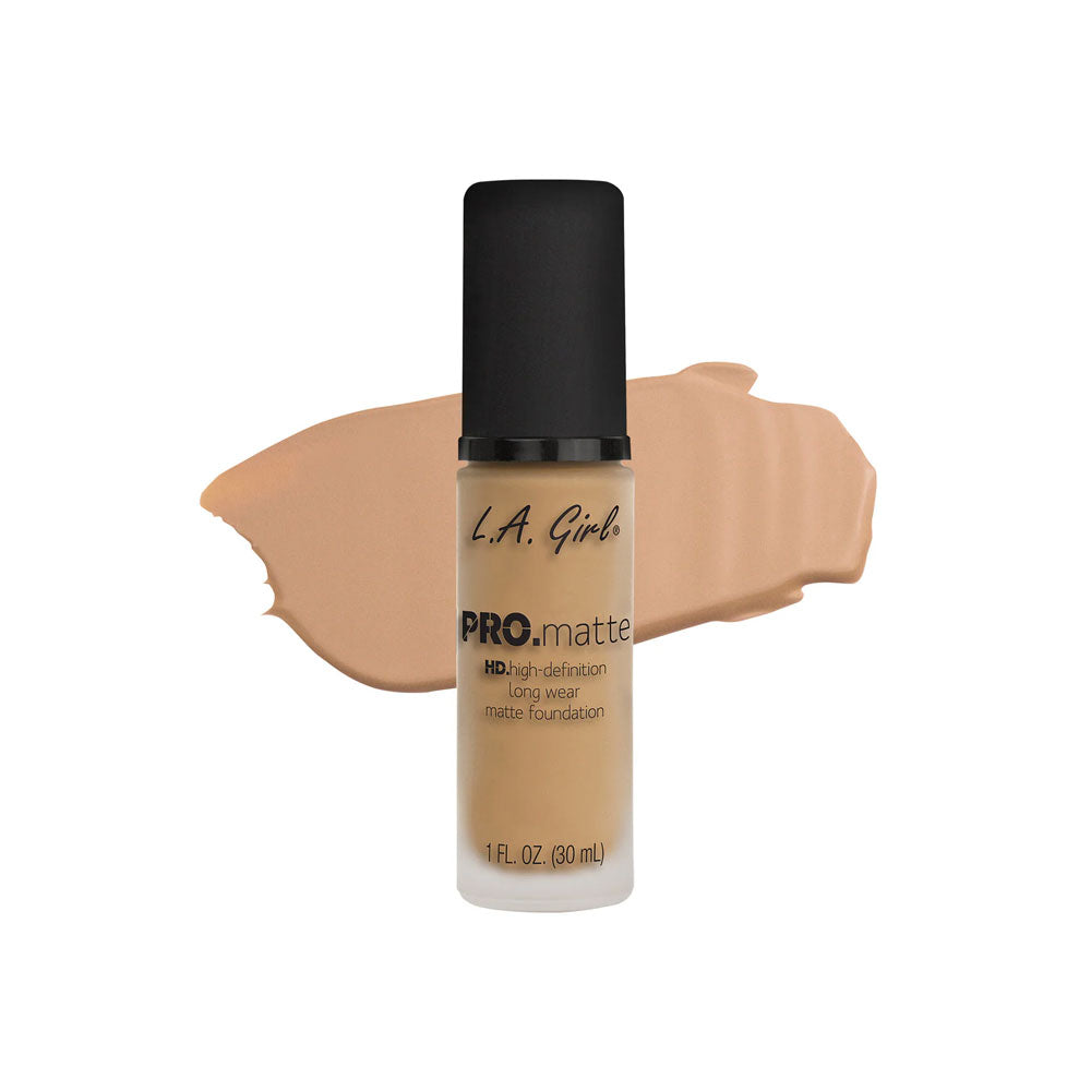 L.A. Girl Pro Matte HD Long Wear Matte Liquid Foundation, 30ml,