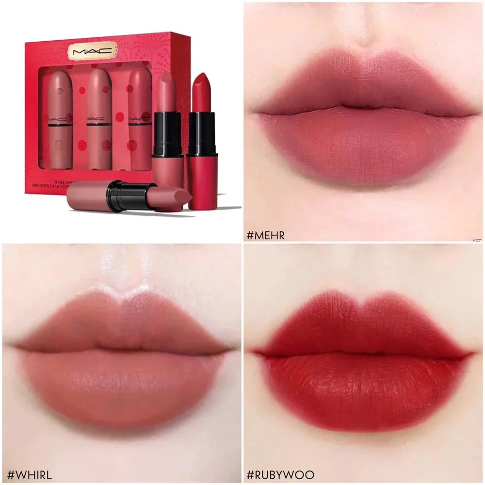 MAC Three Cheers! Lipstick Trio