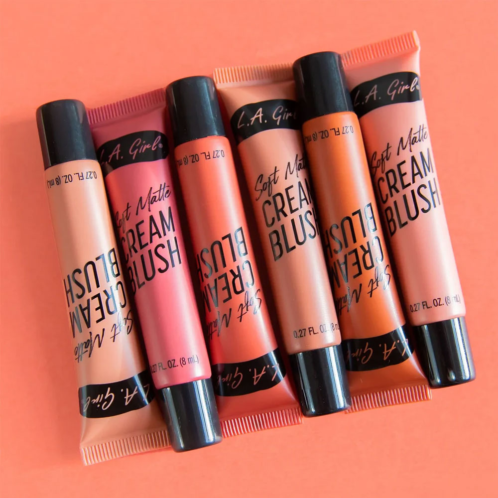 L.A. Girl Soft Matte Cream Blush - ROSEBUD GBL441