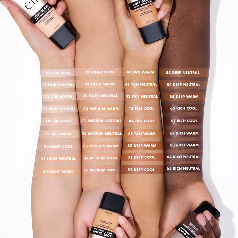 E.L.F Soft Glam Satin Foundation - 30ML