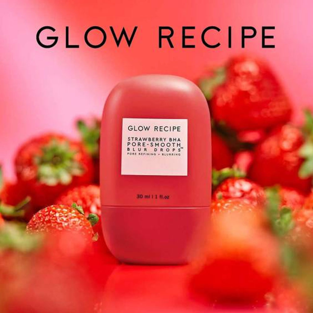 Glow Recipe Strawberry BHA Pore Smooth Blur Drops - 30ML
