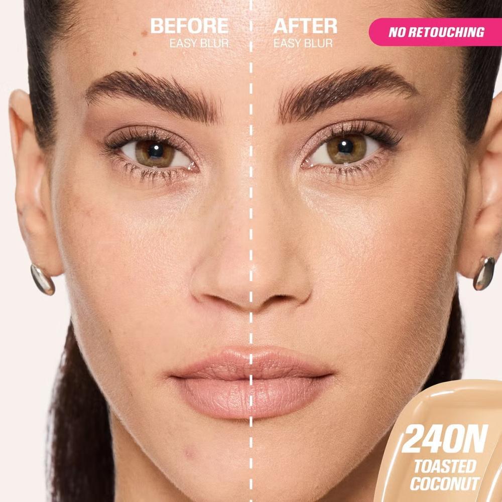 Huda Beauty - Easy Blur Natural Airbrush Foundation  - Toasted Coconut 240N 30ML