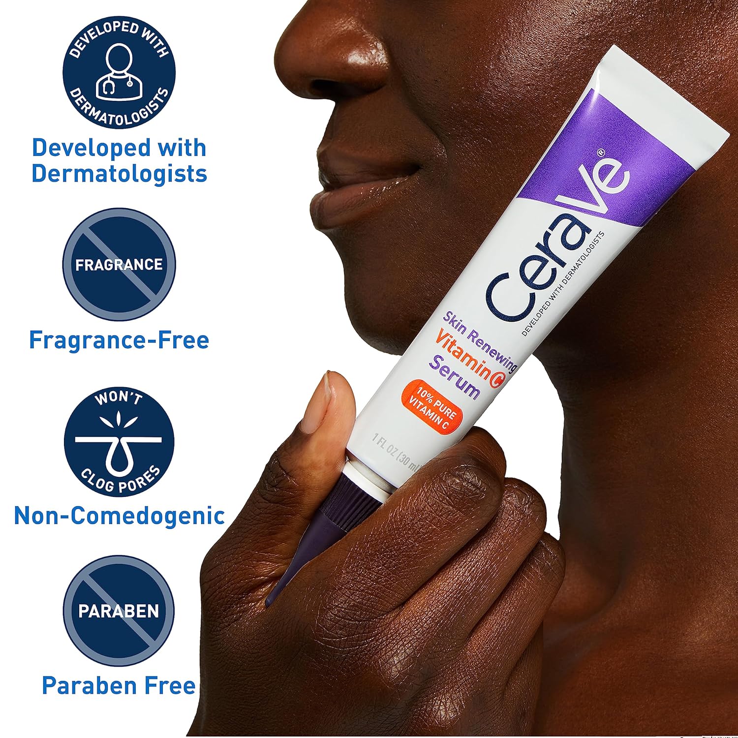 CeraVe Skin Renewing Vitamin C Serum, 30ml