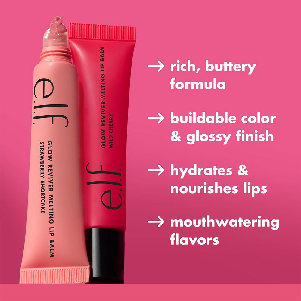 e.l.f - Glow Reviver Melting Lip Balm - Wild Cherry