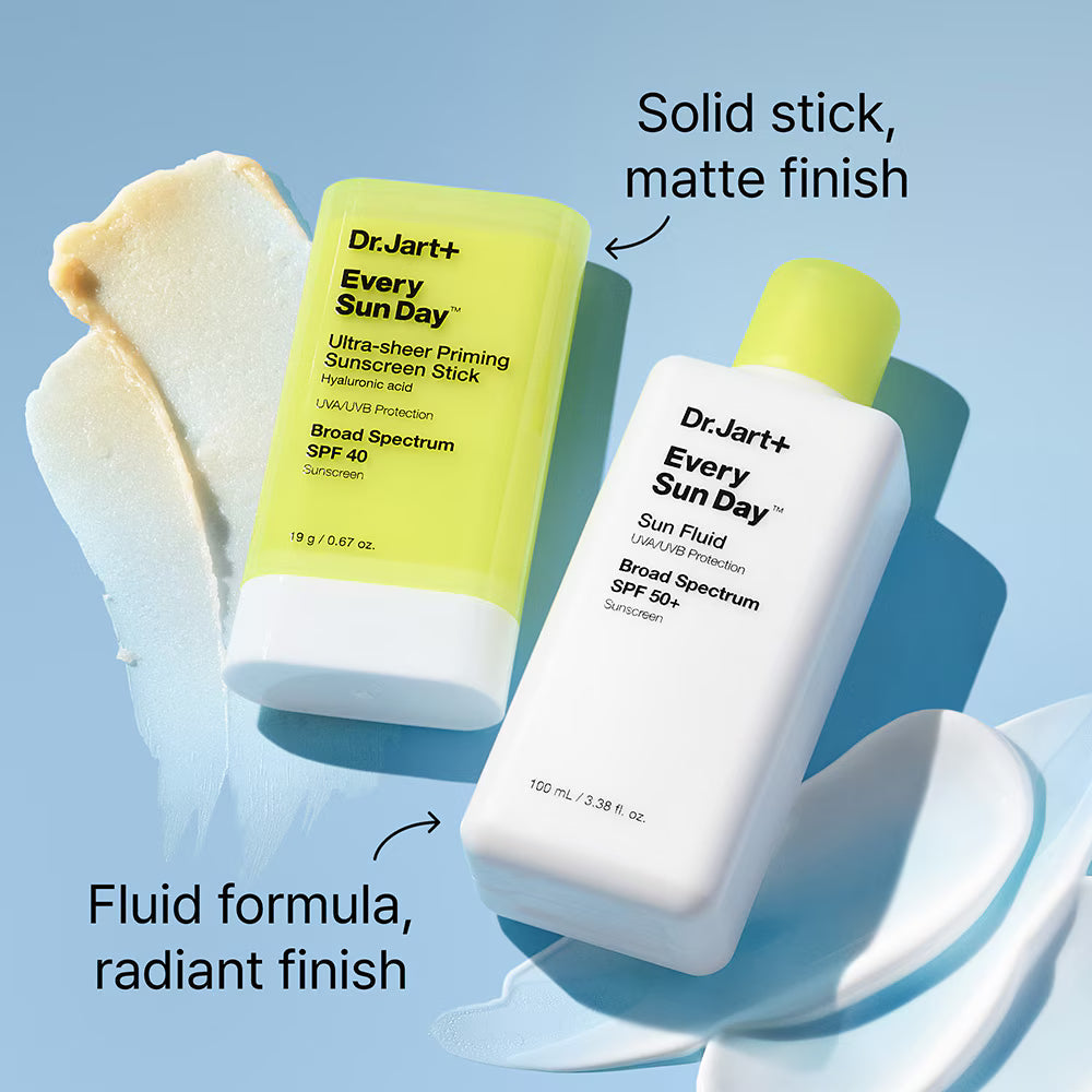 Dr.Jart Every Sun Day Fluid Korean Sunscreen SPF 50+ for Face