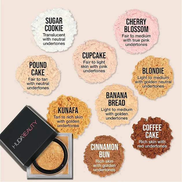 Huda Beauty Easy Bake Loose Baking & Setting Powder - Pound Cake 20G