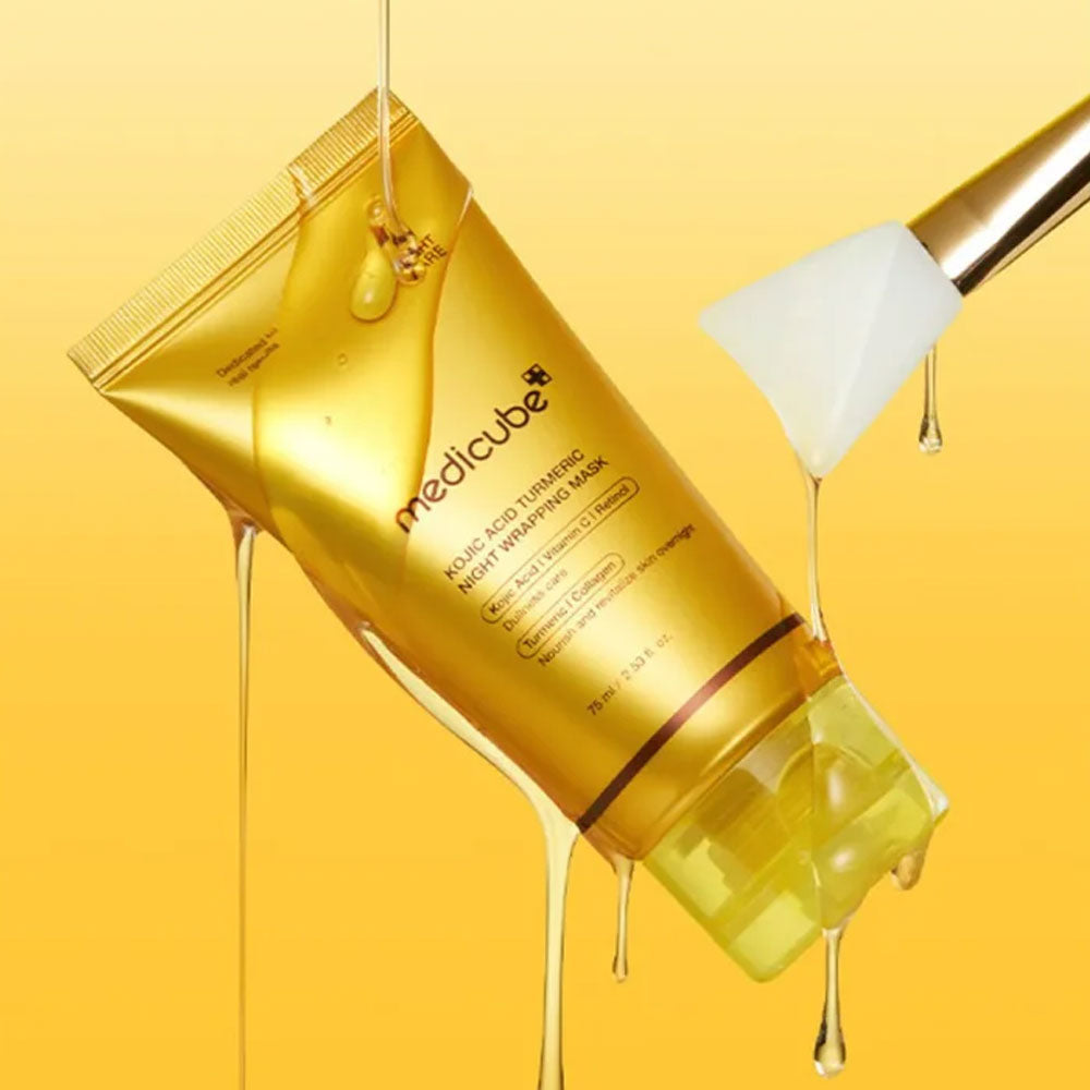Medicube Kojic Acid Turmeric Night Wrapping Face Mask 75ml