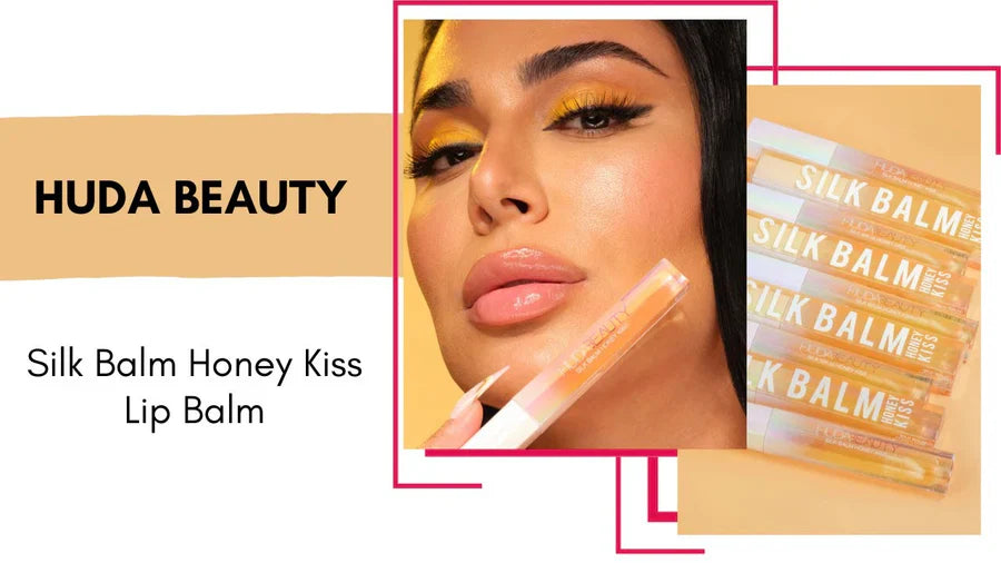 Huda Beauty Silk Balm Honey Kiss Plumping Lip Balm - 3ml