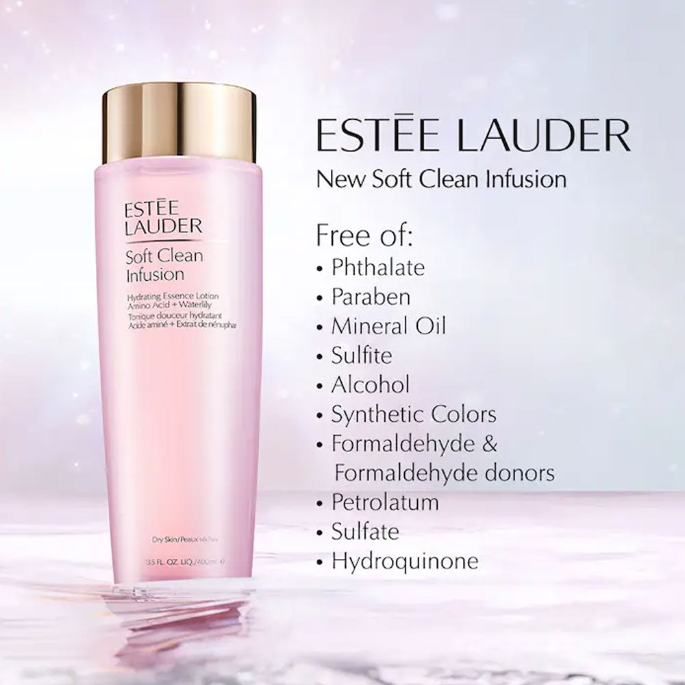 Estée Lauder Soft Clean Infusion Hydrating Essence Treatment Lotion - 400ML