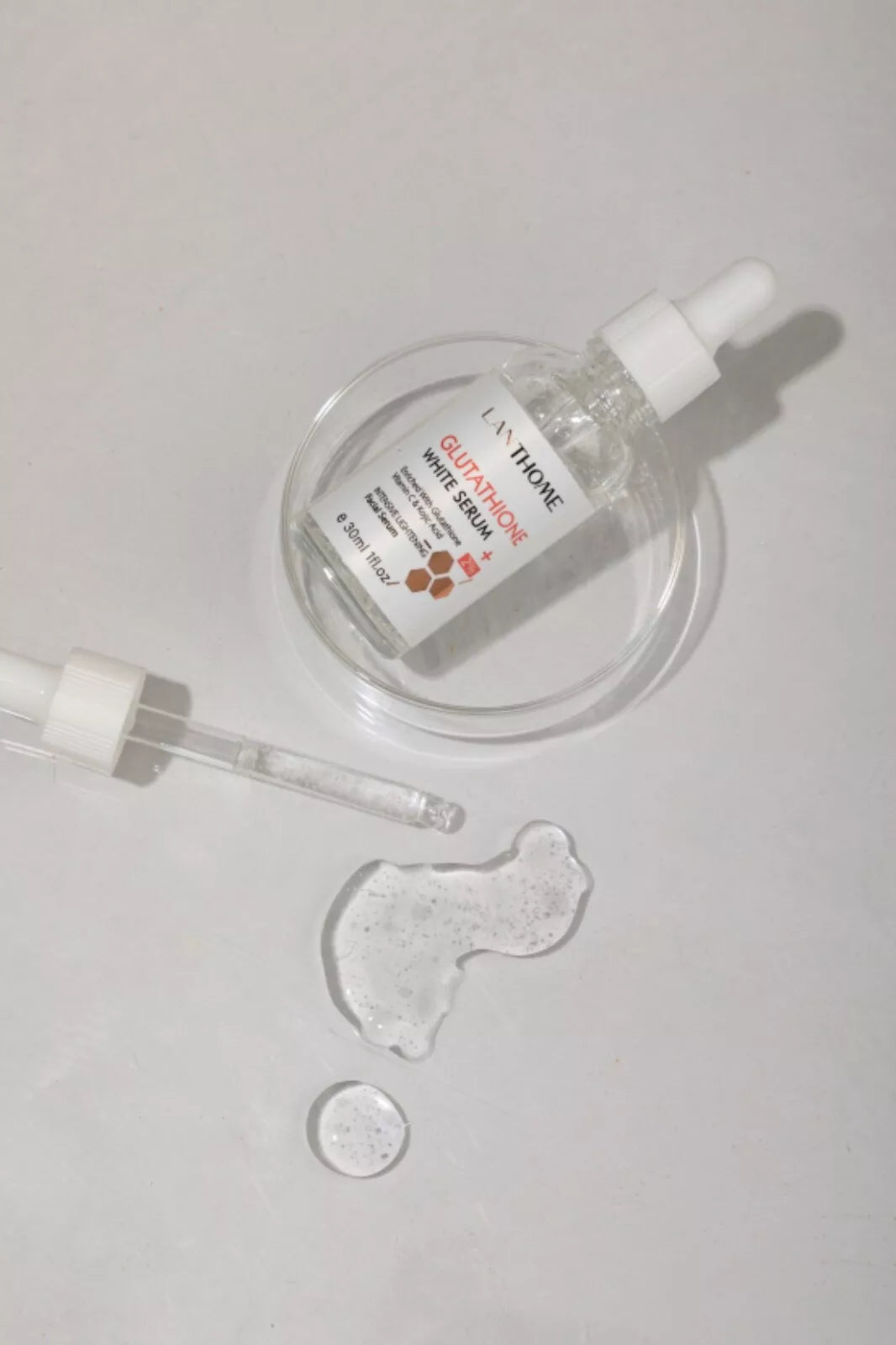 Lanthome  Glutathione  Serum Enriched With Glutathione Vitamin C & Kojic Acid 30ML