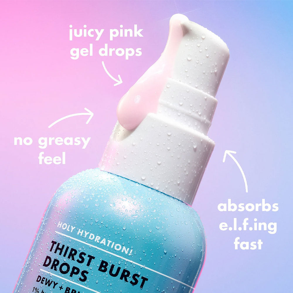 e.l.f. Holy Hydration! Thirst Burst Drops – Dewy Brightening Serum (30ml)