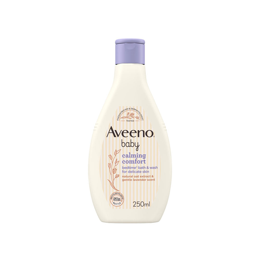 Aveeno Baby Calming Comfort Bedtime Bath & Wash – 250ml