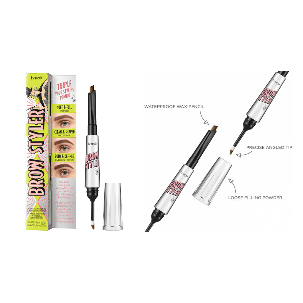 Benefit Brow Styler Multitasking Pencil & Powder For Brows - Cool Grey